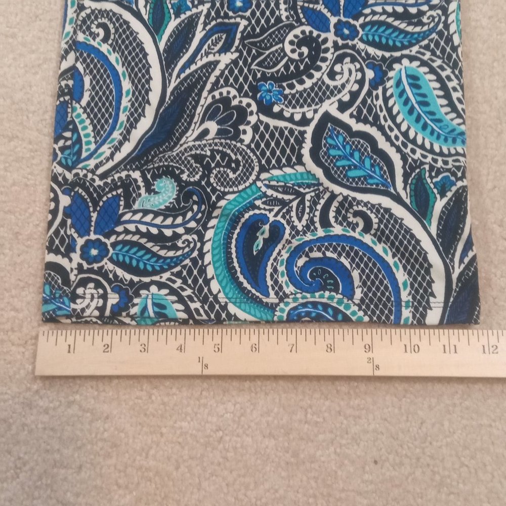 I.N. Studio Women's Size 2x Paisley Floral Boho Wide Leg Stretchy Slip on pants - Picture 5 of 7